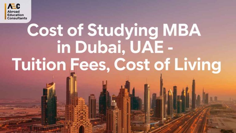 How Much Does It Cost to Study for an MBA in Dubai