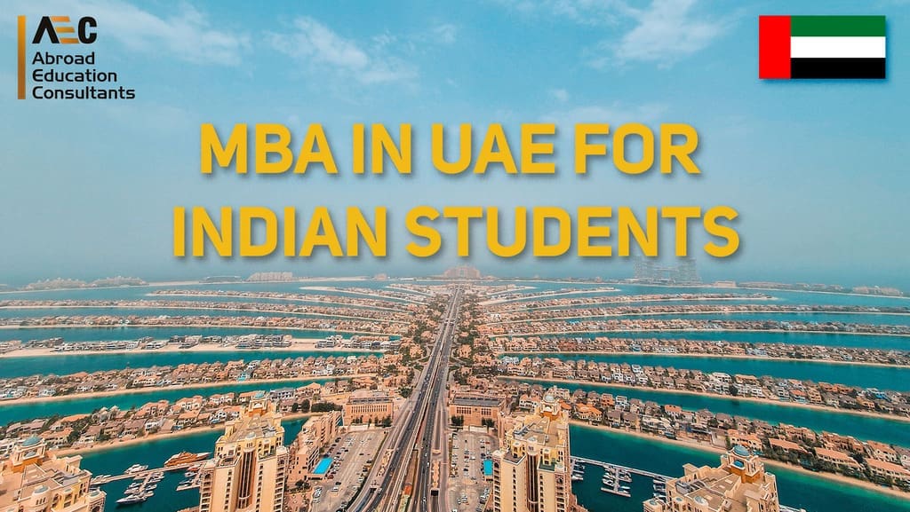MBA in UAE for indian student