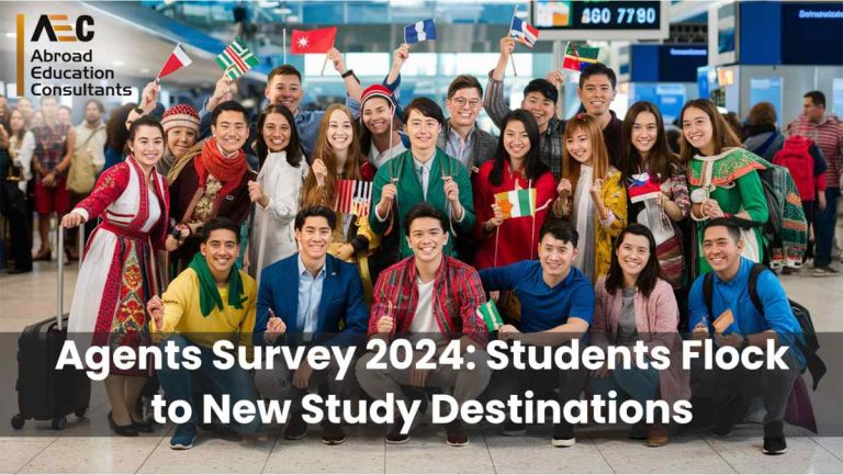 Agents Survey 2024 Students Flock to New Study Destinations AEC Overseas News