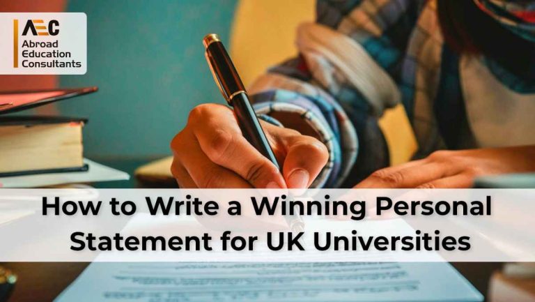 Crafting a Winning UK University Personal Statement