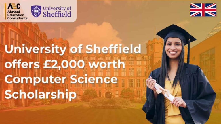 University of Sheffield offers £2,000 worth Computer Science Scholarship
