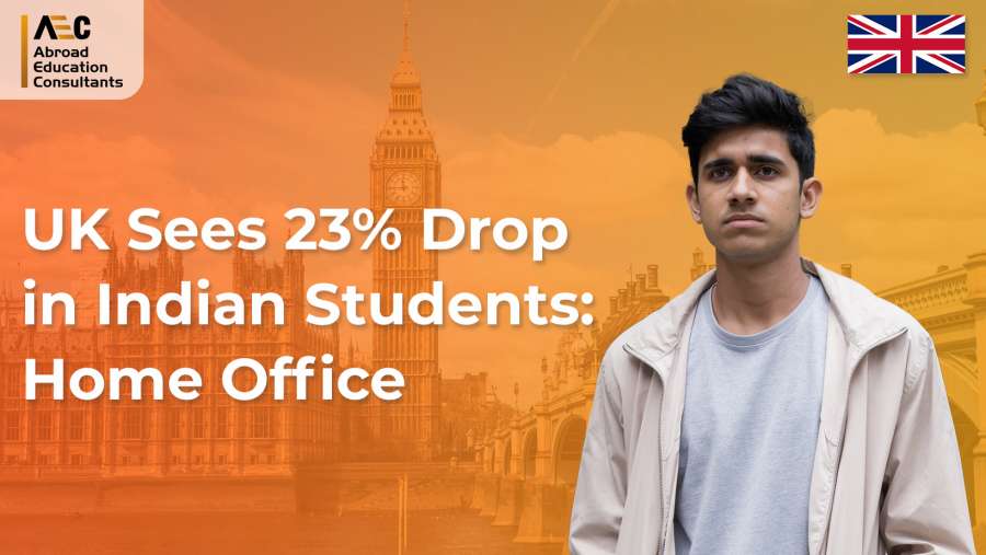 UK Sees 23% Drop in Indian Students: Home Office